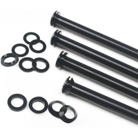 AliExpress heppe Bicycle Thru Axle Washer M12x1mm/2mm/3mm/4mm Axle Washers M12 Washer Hubs Tube Shaft Skewers Washers Flat/Conical Washer