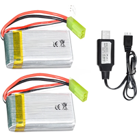 7.4V 850mah 25C lipo battery Mini Tamiya plug with USB for 9300 9301E 9302E 9303E 9034E 9305E RC 4WD High-speed Off-road RC Car