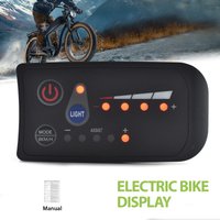 S810 Electric Bicycles Accessories 36V Ebike Display Waterproof And Easy To Operate Bike Computer Cycling Speedometer