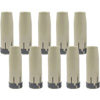 24KD Coated Protective Gas Nozzle Pure Non-Stick European Airless Protective Cover For MB 24kd MIG MAG Welding Torch 250A