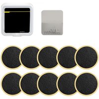 AliExpress riderace Bicycle Tire Patch Repair Tool Kit 10 Pcs Tyre Protection No-glue Quick Drying Fast For MTB Bike Inner Tube Glueless Patches Set