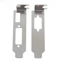 2pcs Low Profile Bracket Adapter DVI Port For Half Height Graphic Video Card Set