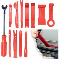 Car Interior Removal Kit - Easy To Pry Fasteners -Non-Scratch Remove Door Clips And Audio Instrument Panel