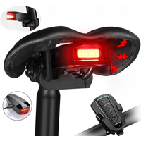 AliExpress Elecpow New Bicycle Burglar Alarm Taillight Smart Brake Sensing Wireless Waterproof Remote Control USB Charge Bike Rear Light Horn