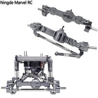 Aluminum Alloy Front And Rear Door Axle CNC Anodized Remote Control Axle For 1/12 MN MN99S MN98 D90 D91 D99 D99S MN90 Parts