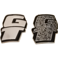 AliExpress NONE For GT Bicycle head badge Made Of Thin Aluminum Alloy BMX Folding Bike Front Frame Bicycle Accessories DIY Decorative Stickers