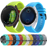 Quickfit 22 26mm Silicone Strap For Garmin Approach S70 S62 Instinct 2X Forerunner 965 955 945 935 Epix Pro 2 Official band 1:1