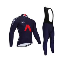 AliExpress New men's racing long-sleeved cycling jersey suit, breathable mountain bike clothing, multiple styles