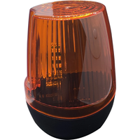 AC DC LED Gate Flashing Light Lamp Alarm Lamp For Swing Sliding Gate Opener/Barrier Gate Signal Strobe Flashing Lamp(no sound)