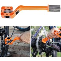 AliExpress Shunmaii Bicycle Chain Clean Brush Double Head Bike Chain Washer Cleaner Multifunction Portable Chain Cleaning Brush for Motorcycle Bike