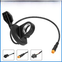 AliExpress NONE Universal E-Bike108X Throttle Right Finger Throttle 36V 48V 60V 72V Electric Bicycle Accelerator Voltage Right Thumb Throttles