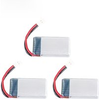 1/2/3/5/10pcs H31 Battery 3.7V 480mAh Rechargeable Battery and charger for H107 H31 KY101 E33C E33 RC Drone Spare Parts