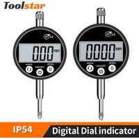 IP54 waterproof Digital Dial Indicator Gauges Electronic Digital Micrometer Hour Type Indicator Comparator Measuring Instruments