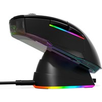 DAREU PC Gaming Mouse 12000DPI RGB Tri-mode Wireless Bluetooth Mice Optical Sensor with Charging Dock for Gamer