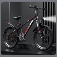 AliExpress WOLFACE 20/22 Inch Unisex Road Bike Aluminum Alloy Frame Single Speed Children's Mountain Bike Disc Brake Portable Adult Scooter