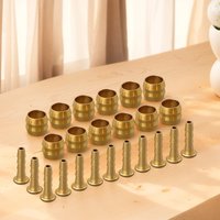 AliExpress TOOPRE 12PCS Brake Olive And Barb Kit Bike Brake Olive And Brass Connecting Insert Kit For Shimano BH59/BH90 Hydraulic Disc Brake Hose
