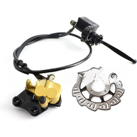 AliExpress NONE 1Set Motorcycle Front Disc Brake Kit Hydraulic Brake System for 110cc 125cc 140cc BBR TTR Pit Bike Motocross Scooter Pitbike