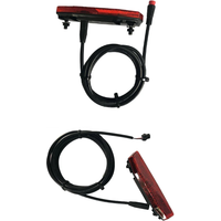 AliExpress NONE Electric Bicycle Rear Light 36V/48V Tail Brake Light Ebike Rear Tail Safety Light, Warn Rear Lamp For Electric Bike Night Rid