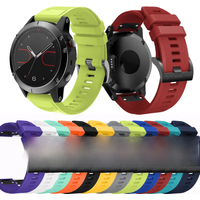 22MM fashion style Strap For Garmin Fenix 5 Watch Silicone Wrist Band For Garmin Fenix 5 Plus Strap For Garmin Fenix 6 Watchband