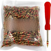 AliExpress Copper Tire Valve Core Removal Tools Kit Valve Core Wrench Screw Driver with Zinc Plated For Car Truck Bike Motorcycle Wheel