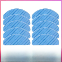 Washable Mop Cloth Pads For Ecovacs Deebot Ozmo T8 AIVI T8 Max T8 T9 T9 AIVI T9 Max T9 Power N8 N9 Robot Vacuum Cleaner Rags