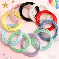 30 piece mixed set, 80s silicone elastic headband, retro disco, suitable for Christmas, various parties