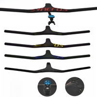 AliExpress NONE SYNCROS Mtb Handlebars 28.6mm -17 Degree Carbon Integrated Cockpit Handlebar For Mountain Bike 660~800mm Bicycle Parts