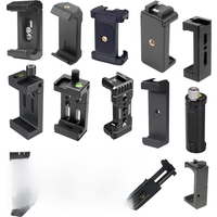 AliExpress XT-XINTE Bicycle Mobile Phone Holder Clip For Gopro Camera Flash Microphone w/ Spirit Level Cold Shoe Mount 1/4