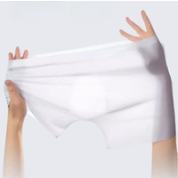 1pc Mens Boxers Shorts Breathable Skin Friendly Men Underwear Ice Silk Men Underwear Sexy Antibacterial Man Underpants Panties