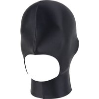 LEOHEX Glossy Shiny Spandex Zentai Hood Mask with YKK Zipper Open Mouth and Nose Universal Size for Cosplay Bodysuit Accessories