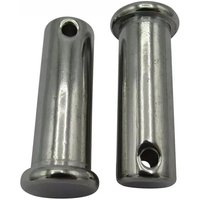 Clevis Pins With Head 304 Stainless Steel M3 M4 M5 M6 M8 M10 M12 M14 M16 M20 Flat head Clevis Pins with Hole GB882