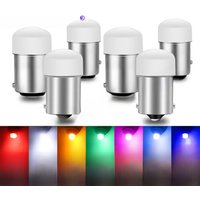 UHUASENG 12V 24V P21W Strobe 1156 1157 Red Flash BA15S BAY15D P21/5W Led Bulb R5W R10W Tail Brake Reverse Truck Lamp Car Light