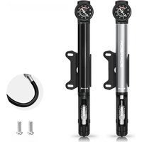 AliExpress riderace RIDERACE Bicycle Pump With Gauge High-pressure Portable Hand Tire Air Inflator Bike Air Shock Pump Schrader Presta Valve AV FV