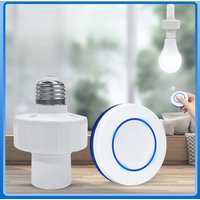RF433MHz Wireless Remote Control Light Switch E27 Light Bulb Holder Lamp Base Socket For LED Lamp Lighting E27 Adapter AC85-265V