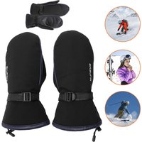 AliExpress VKTECH Hand Warmer Gloves USB Charging Electric Heated Gloves Waterproof 3 Gear Temperature for Climbing Hiking Cycling
