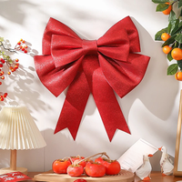 Big Bow Diy Material Eva Christmas Tree Decorations Wedding Party Festivity Wall Outdoor Decoration for Home Front Door Decor