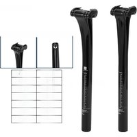 AliExpress X Autohaux Bike Seat Posts 27.2x330mm 30.8x330mm 31.6x330mm Carbon Fiber Black Adjustable Angle Seat 12mm Offset