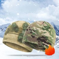 AliExpress NONE Camo Bonnet Hats Bike Cycling Running Jogging Skiing Hat For Women Men Winter Warm Skullies Beanies Cap