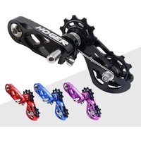 AliExpress HOGER MTB Dirt Jump Single Speed Mountain Bike Chain Tensioner XC DJ AM DH Chain Guide Bicycle Accessories CNC Machining Pulley