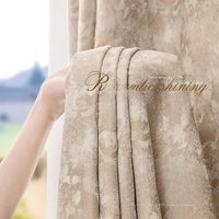 Downton Abbey French Retro Curtain Blackout Chenille New Bedroom Living Room Curtains Blackout High End Medieval Style Drapes