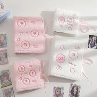 Aesthetic A5 A6 Plush Star Fish Board Sleeve Binder Card Book Photocard Collection Book