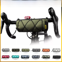AliExpress Rhinowalk Bike Bag Portable Handlebar Pannier Multi-purpose Capacity Backpack MTB Road Cycling Frame Tube Bag Elastic Band