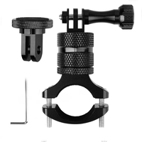 AliExpress lousxy Bike Mount Camera Handlebar 360 Degree Rotation Bike Camera Mount for Mountain Bicycle/Motorcycle for Gopro Hero 11 10 9 8 7 6 5