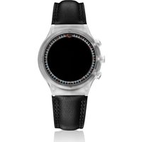 Islamic Business Man Watch Prayer Wristwatch Azan Athan Alarm with Hijri Calendar Auto-Compass Mosque Clock