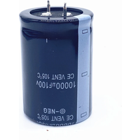 1pc Good quality 16V 25V 50V 63V 80V 100V 10000UF Radial DIP Aluminum Electrolytic Capacitors Tolerance 20%