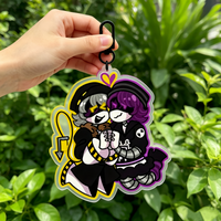 Murder Drones: N&Uzi Acrylic Keychains Cute Robot Bag Charm for Fans Phone Strap Gift