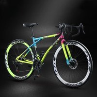 AliExpress OLOME Chase Variable Speed Bicycle Road Racing To School Walking Bend The Muscles Live Flying Bike Double Disc Brake Students