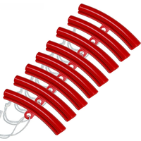 AliExpress NONE 8PCS Car Wheel Steel Ring Protective Sleeve Auto Wheel Rim Protector for Auto Bike Motorcycle Wheel Guard Rim Tyre Accessories