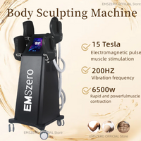 EMSzero 6500W Powerful Body Massage RF Fat Burning Muscle Slimming And Weight Loss for Salon machine