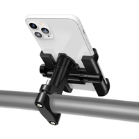 AliExpress TOKOHANSUN Motorcycle Mobile Phone Holder for All Phone Universal Bike Rearview Mirror Handlebar Holder Bicycle Cycling Aluminum Stand